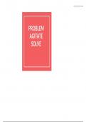 problem agitate and solve -finance
