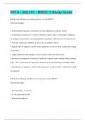 FPTU - SSL101 - MOOC 3 Study Guide