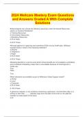  2024 Wellcare Mastery Exam Questions and Answers Graded A With Complete Solutions