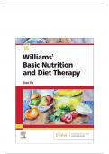Test Bank for Williams Basic Nutrition and Diet Therapy 16th Edition by Nix William Chapter 1-23