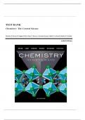 Test Bank - Chemistry: The Central Science, 14th Edition (Brown, 2024), Chapter 1-24 | All Chapters