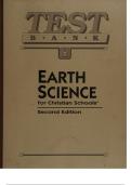 EARTH SCIENCE - TESTBANK (64147) -- Bob Jones -- 1993 -- Bob Jones University Press