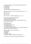 Module 1 - Organic Chemistry QUESTIONS & ANSWERS