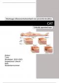CAT cursus 7 huidtherapie zorg verlenen bij circulatiestoornissen
