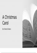 A Christmas Carol Resource - Notes, Analysis