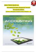 Accounting Principles Managerial Concepts, 7th Canadian Edition Solution manual, by Jerry j Weygandt, Donald E. Kieso, Verified Chapter's 1 - 18, Complete Newest Version
