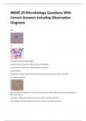 NBME 29 Microbiology Questions With  Correct Answers including Observation  Diagrams