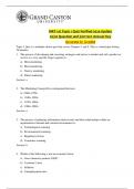 MKT-315 Topic 1 Quiz Verified 2024 Update 20/20 Question and Corrrect  Answer Key Accurate A+ Graded