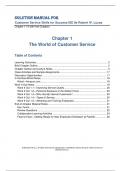 Solution Manual for Customer Service Skills for Success ISE 8e Robert W. Lucas
