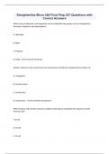 Straighterline Micro 250 Final Prep 227 Questions with Correct Answers 