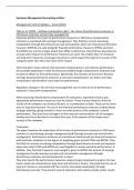 Management Accounting - articles summary (VU EBE2)