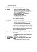 Renaissance Medicine summary notes on Edexcel GCSE History Medicine Through Time, C1250-Present