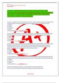ATI PN COMPREHENSIVE PREDICTOR NEWEST 2020 ACTUAL EXAM COMPLETE 180 QUESTIONS AND CORRECT DETAILED ANSWERS (VERIFIED ANSWERS) |ALREADY GRADED A+||WELL ORGANISED!!