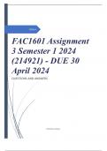 FAC1601 Assignment 3 Semester 1 2024 (214921) - DUE 30 April 2024