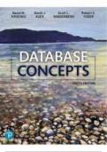 Test Bank for Database Concepts, 10th edition David M. Kroenke,  David J. Auer,  Scott L. Vandenberg,  Robert C. Yoder