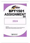 BPT1501 ASSIGNMENT 4 2024 QUESTION 1 Mrs. Radebe, an experienced and passionate primary school teacher, has been assigned a diverse group of students in her Grade 3 class. The class includes children with various abilities, backgrounds, and learning style