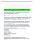 Glynco Study Guide BOP Midterm Exam 2024 Questions and Answers