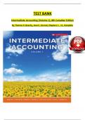 TEST BANK and SOLUTION MANUAL for Intermediate Accounting (Volume 1 & 2), 8th Canadian Edition By Thomas H. Beechy, Joan E. Conrod, Verified Chapters 1 - 22, Complete Newest Version