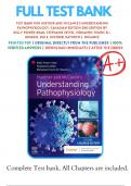 Test bank For Huether and McCances Understanding Pathophysiology 2nd Canadian Edition by Kelly Power-Kean, Stephanie Zettel, Mohamed Toufic El-Hussein, Sue E. Huether, Kathryn L. McCance 9780323778848  Chapter 1-42 Complete Guide.