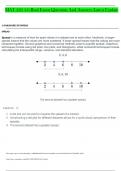 MAT 240 1-6 Real Exam Question And Answers Latest Update