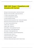 SBB 5261 Exam 3 Questions and Answers All Correct (1)