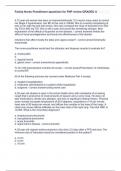 Family Nurse Practitioner-questions for FNP review GRADED A