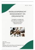 NCOI module management en organsiatie geslaagd 2024, verbetervoorstel maken, geslaagd cijfer 8