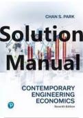 SOLUTION MANUAL FOR CONTEMPORARY ENGINEERING ECONOMICS 7TH EDITION CHAN PARK