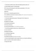 2024 AP Lang Practice Exam Questions and Answers