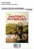 Test Bank for Seeley's Anatomy & Physiology, 13th Edition by VanPutte, 9781264103881, Covering Chapters 1-29 | Includes Rationales