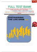      FULL TEST BANK For Discovering The Life Span,	5th Edition Robert S. Feldman, Verified Chapters Graded A+ Latest Update 