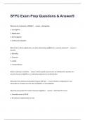  SFPC Exam Prep Questions & Answer9