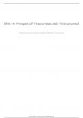 bfm 111 principles of finance notes 2021 final converted