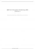 bbm 217 principles of banking and finance 1.