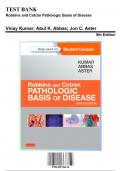Test Bank: Robbins and Cotran Pathologic Basis of Disease 9th Edition by Kumar - Ch. 1-29, 9781455726134, with Rationales