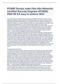 PCNSE Dumps make Palo Alto Networks Certified Security Engineer (PCNSE) PAN-OS 8.0 easy to achieve 2023 updated