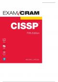 Complete CISSP Exam Cram, Fifth Edition Solution Guide with Questions & Answers with Rationales.