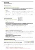Lineaire Algebra - Hfst 12 Symmetrische matrices