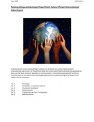 Samenvatting Aantekeningen Cultuur (Project Internationaal Zaken Doen)