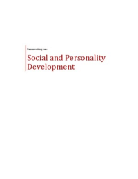 Samenvatting Social and Personality Development compleet (78 pagina's)