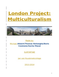 London, the multicultural city