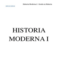 Historia de la Europa Moderna