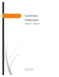 STM 2 Summary Hollensen SHORT