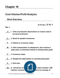 Finance answers chapter 19