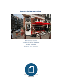 IO report (industrial orientation) with a grade of 8.3