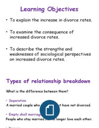 sociological perspectives on divorce powerpoint