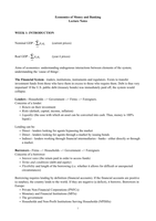 EC230 Money and Banking Full Lecture Notes