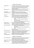 Inleiding Klinische Neuropsychologie: Begrippenlijst (Deeltentamen 2)