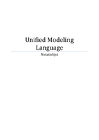 UML - Notatielijst