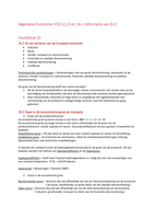 Samenvatting Algemene Economie jaar 3 (M5.1 en M5.2)